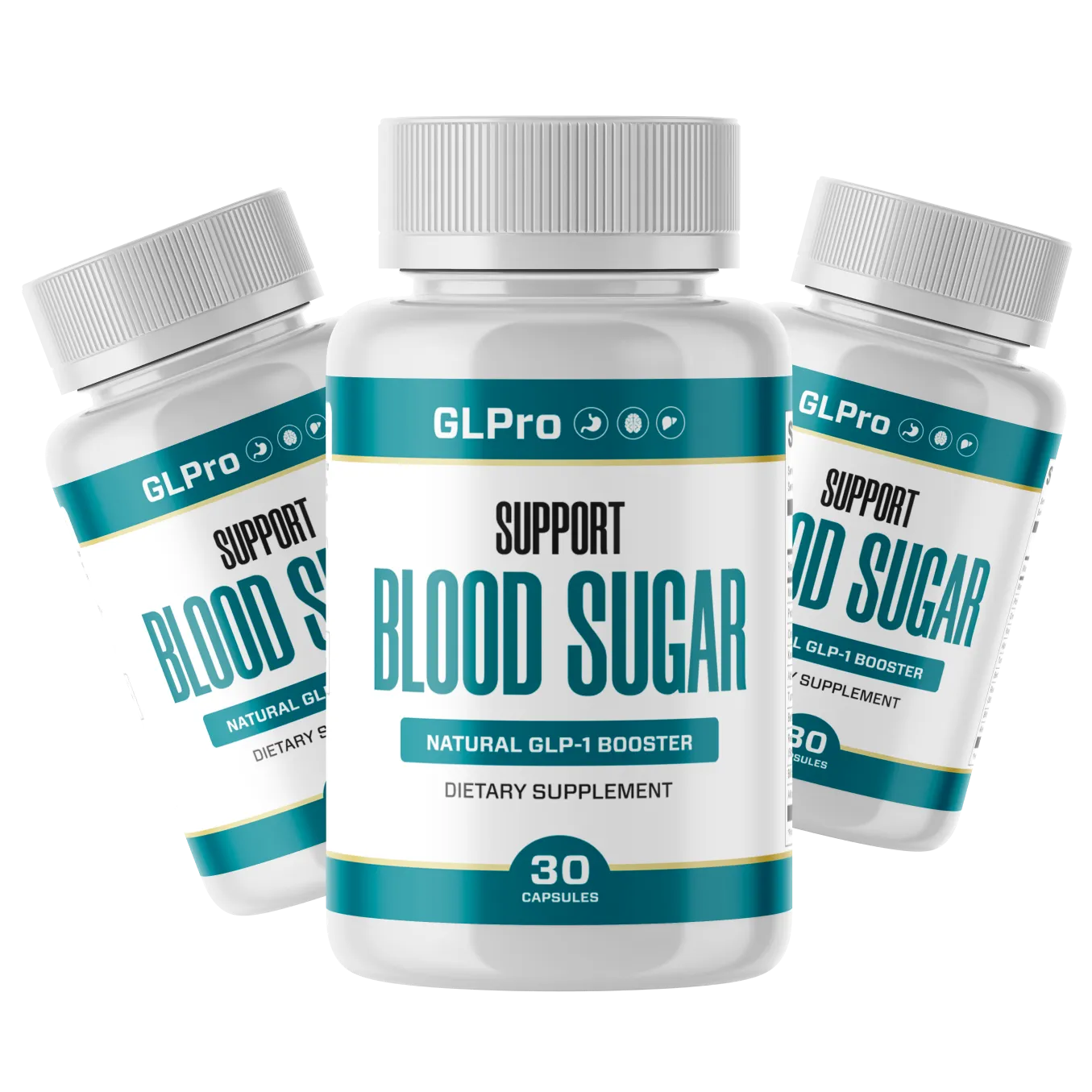 GLPro 3 Bottles - Blood Sugar Support Package